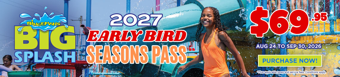 2027 Early Bird Season Pass - $69.95