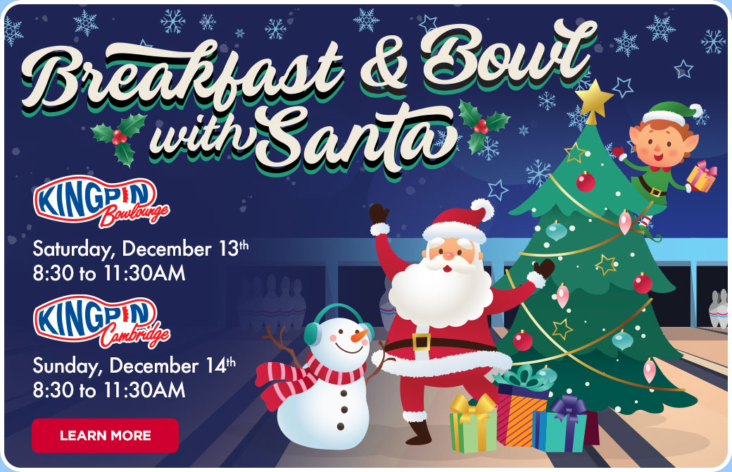 Breakfast and Bowl with Santa