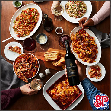 Boston Pizza food