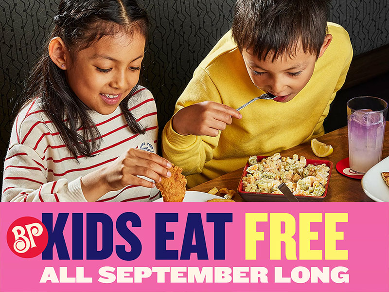 September - Kids Eat Free